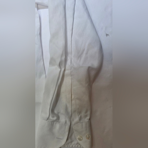 Hudson Men's White Dress Shirt. 100% cotton.Good condition. 15.5 N - Picture 8 of 10